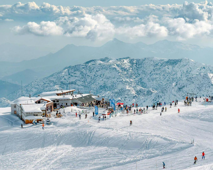 Farellones Park: Round Trip, Ticket & Optional Snow Clothing