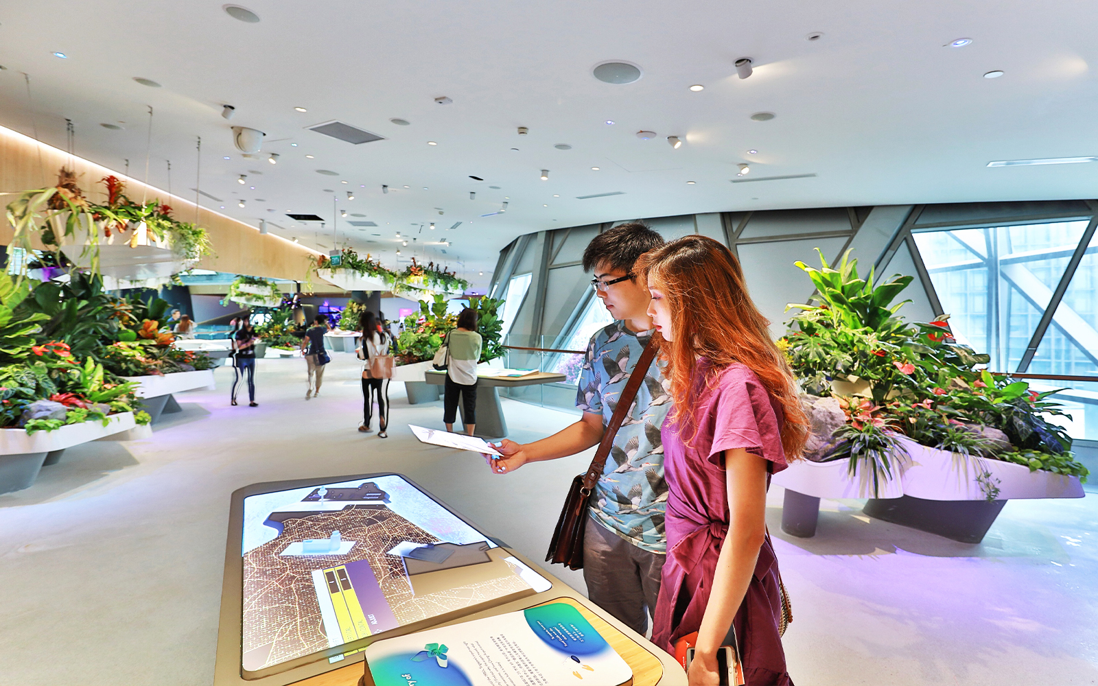 Hanging Garden at Changi Experience Studio