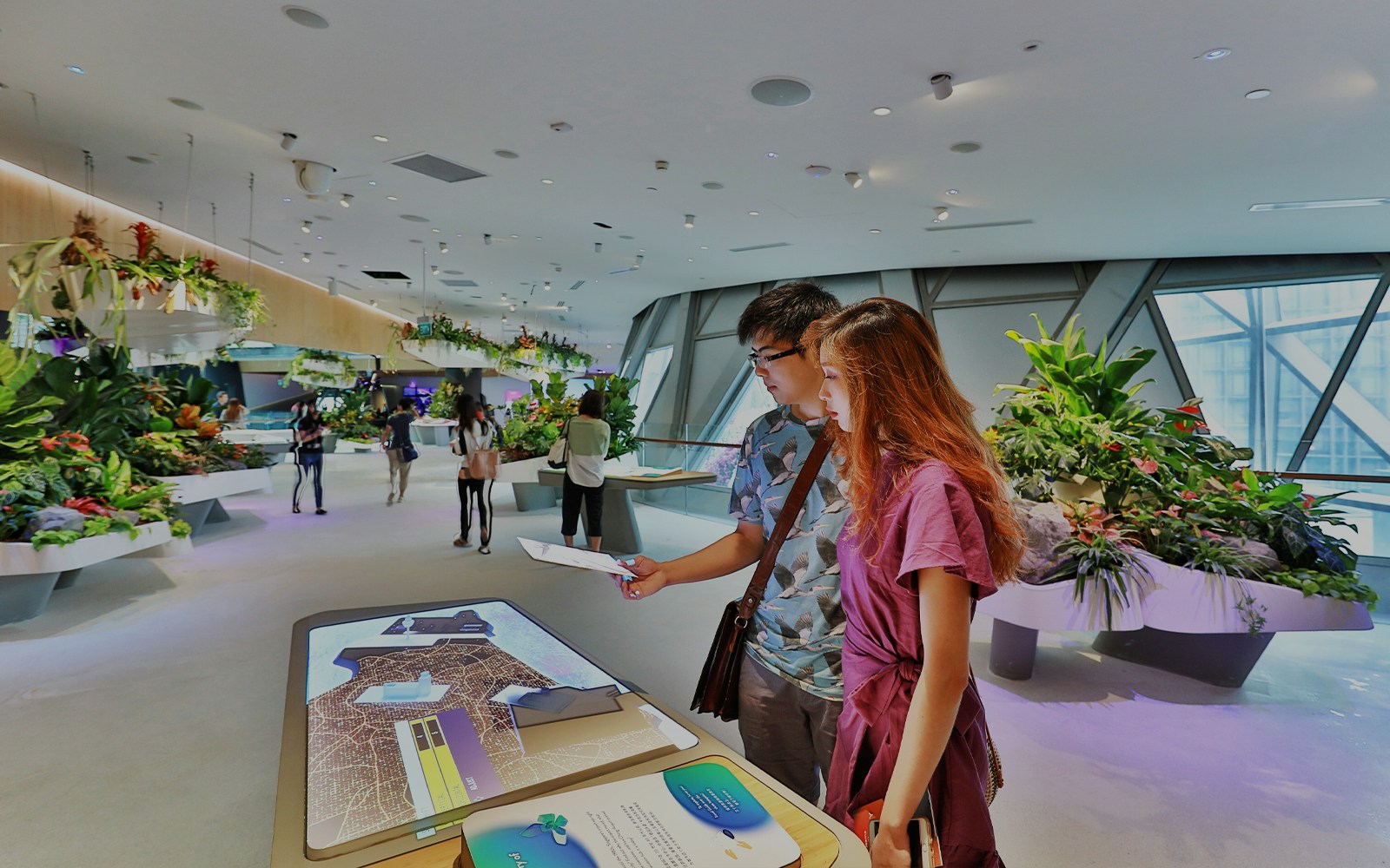 Hanging Garden at Changi Experience Studio