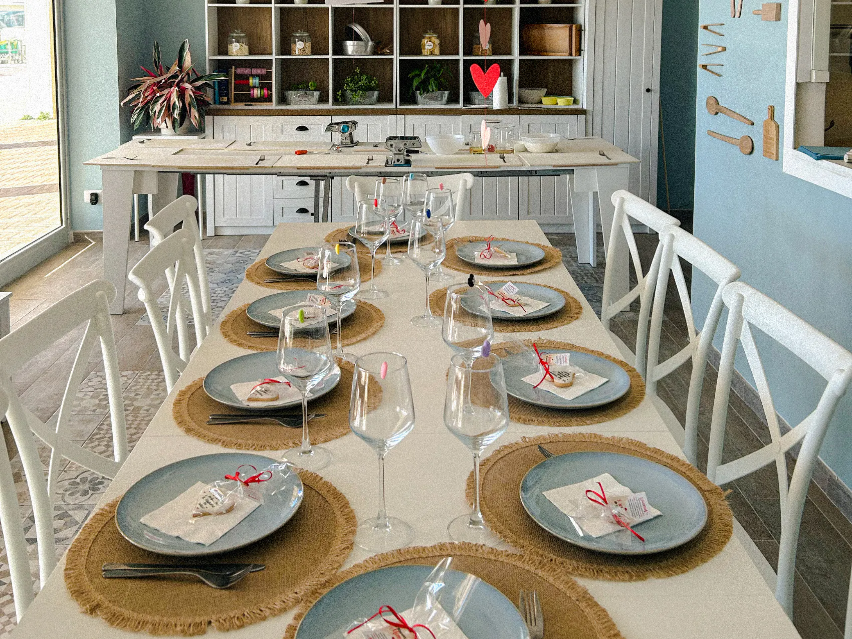 Fettuccine and traditional wine cookies  Cooking Class by the Sea in Rome