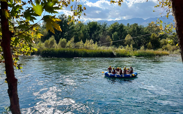 From Side, Belek, Alanya: Rafting & Buggy Safari & Zipline with Lunch & Hotel Transfers
