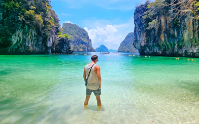 From Railay: Private Longtail Boat Island-Hopping Tour