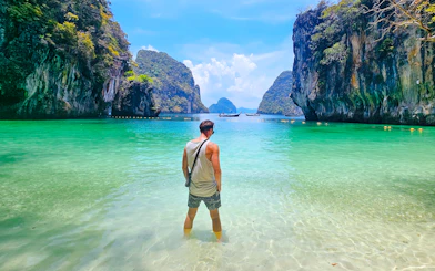 From Railay: Private Longtail Boat Island-Hopping Tour