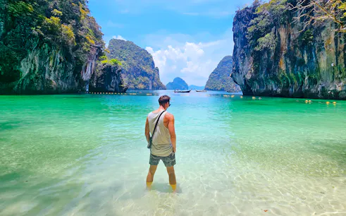 desde railay: tour privado en barco de cola larga por las islas-1