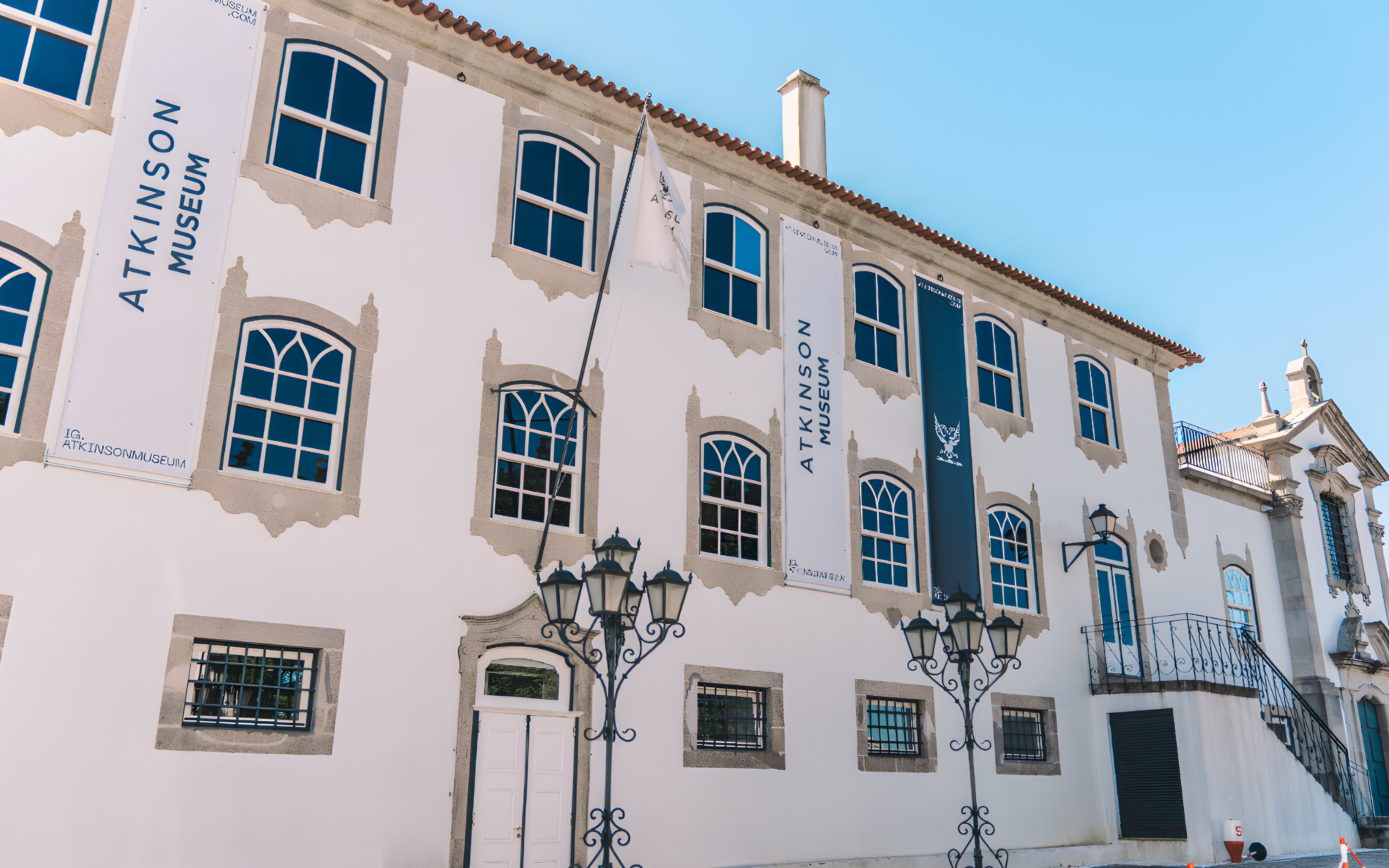 Exterior of Atkinson Museum at BrickWorld exhibition, WOW Porto.