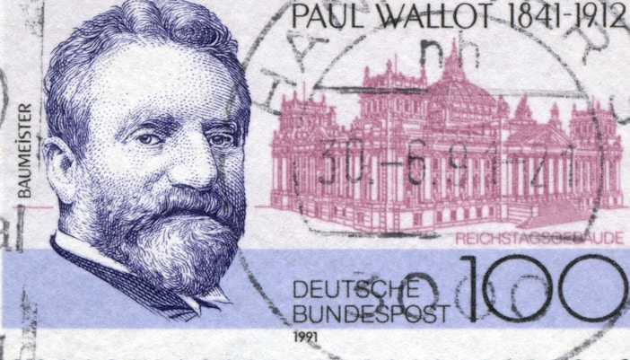 Reichstag auf dem Platz der Republik in Berlin, Deutschland