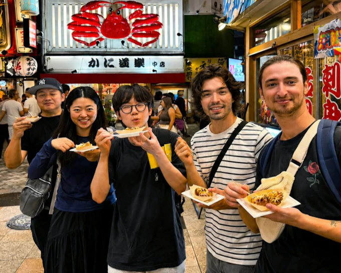 Osaka Dotonbori Takoyaki Tasting Tour: 5 Shops