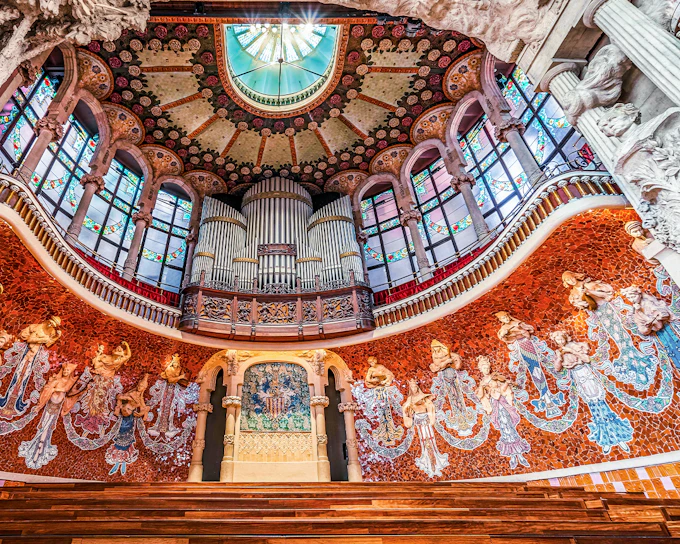 Palau de la Música Catalana Tickets with Audio Guide