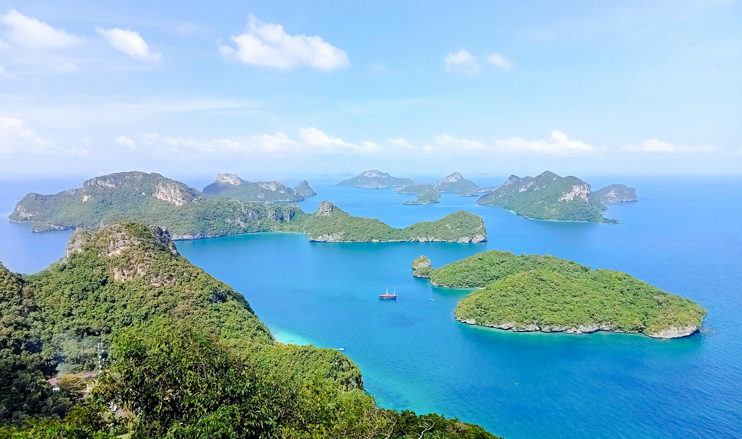 from ko samui: ang thong national marine park speedboat tour with kayaking-1