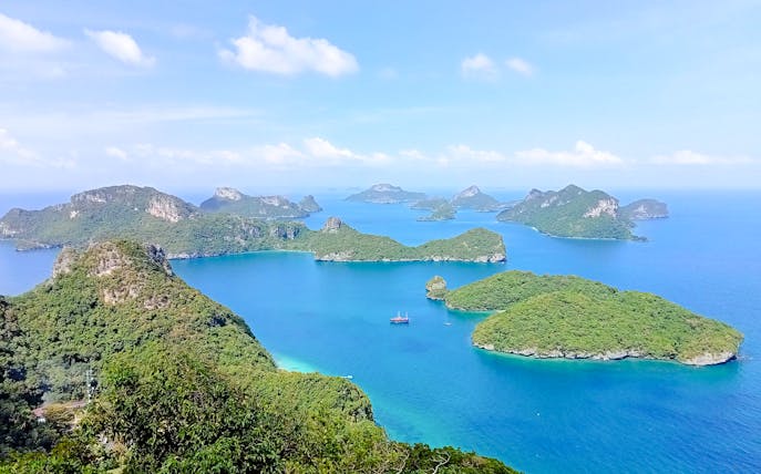 from ko samui: ang thong national marine park speedboat tour with kayaking-1