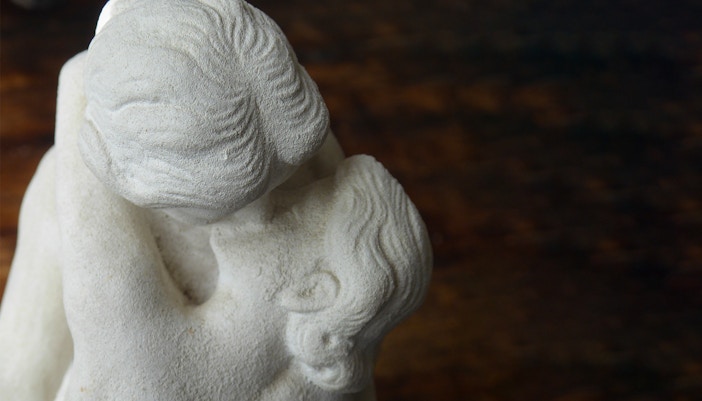 The Kiss by Auguste Rodin