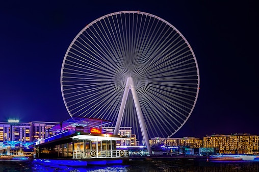 Visite en bateau de la maison Ain Dubai