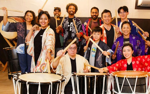 atelier de taiko à tokyo avec un maître instructeur et vidéo de spectacle-3