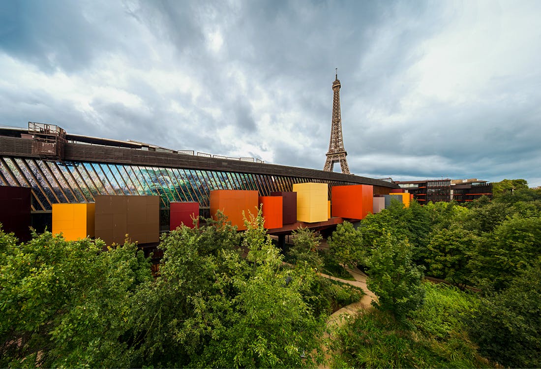 Quai Branly Museum Paris exterior view with Orsay Entry tour context.