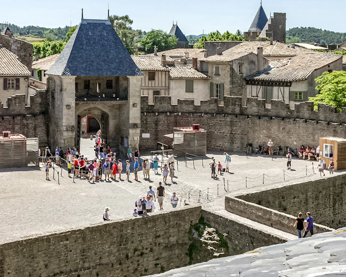 From Toulouse: Transport to Carcassonne with Audioguide