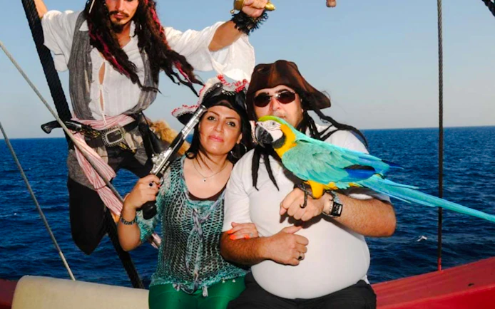 Antalya: Lara Pirate Boat Cruise with Lunch, Unlimited Soft Drinks and Hotel Transfers