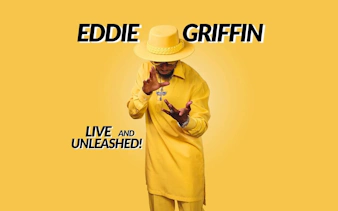 Eddie Griffin performing in "Live and Unleashed" show poster.