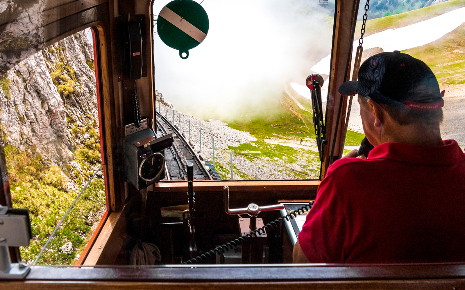 Inside the world’s steepest cogwheel railway
