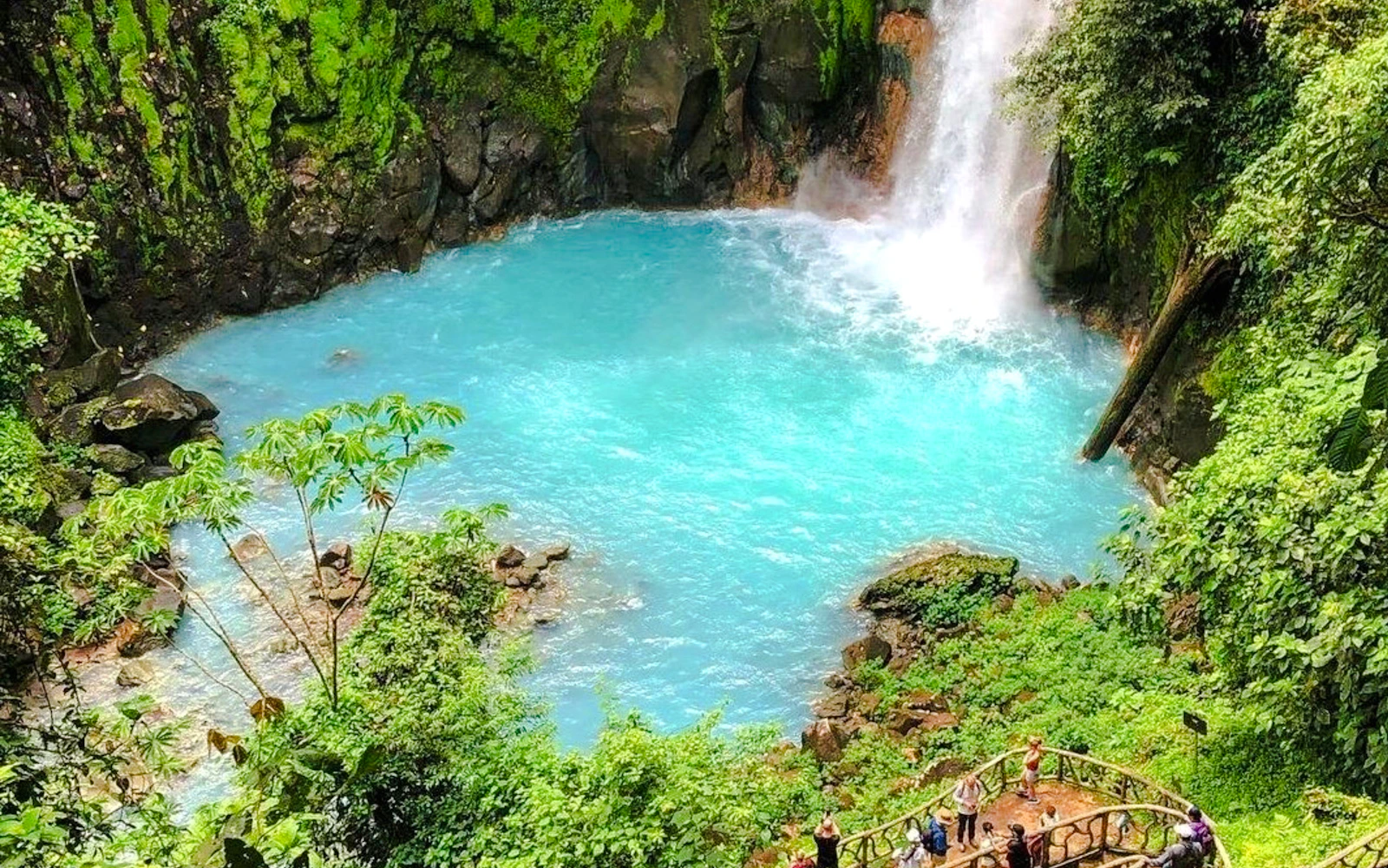 Rio Celeste Rain Forest, Llanos Waterfall & Sloths
