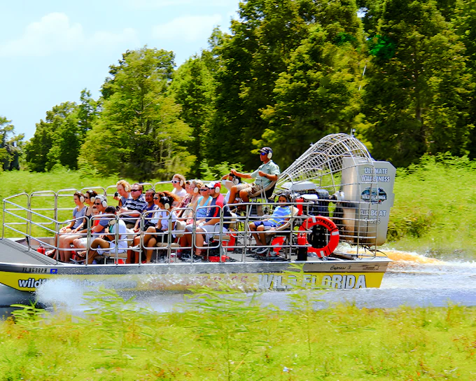Orlando: Wild Florida Airboat Tour with Wildlife Park & Transportation from Orlando
