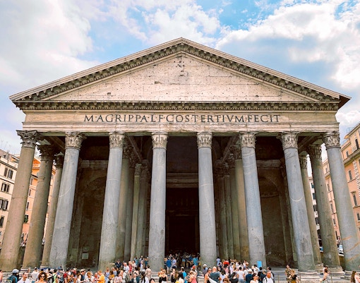 Facade of Pantheon, Rome
