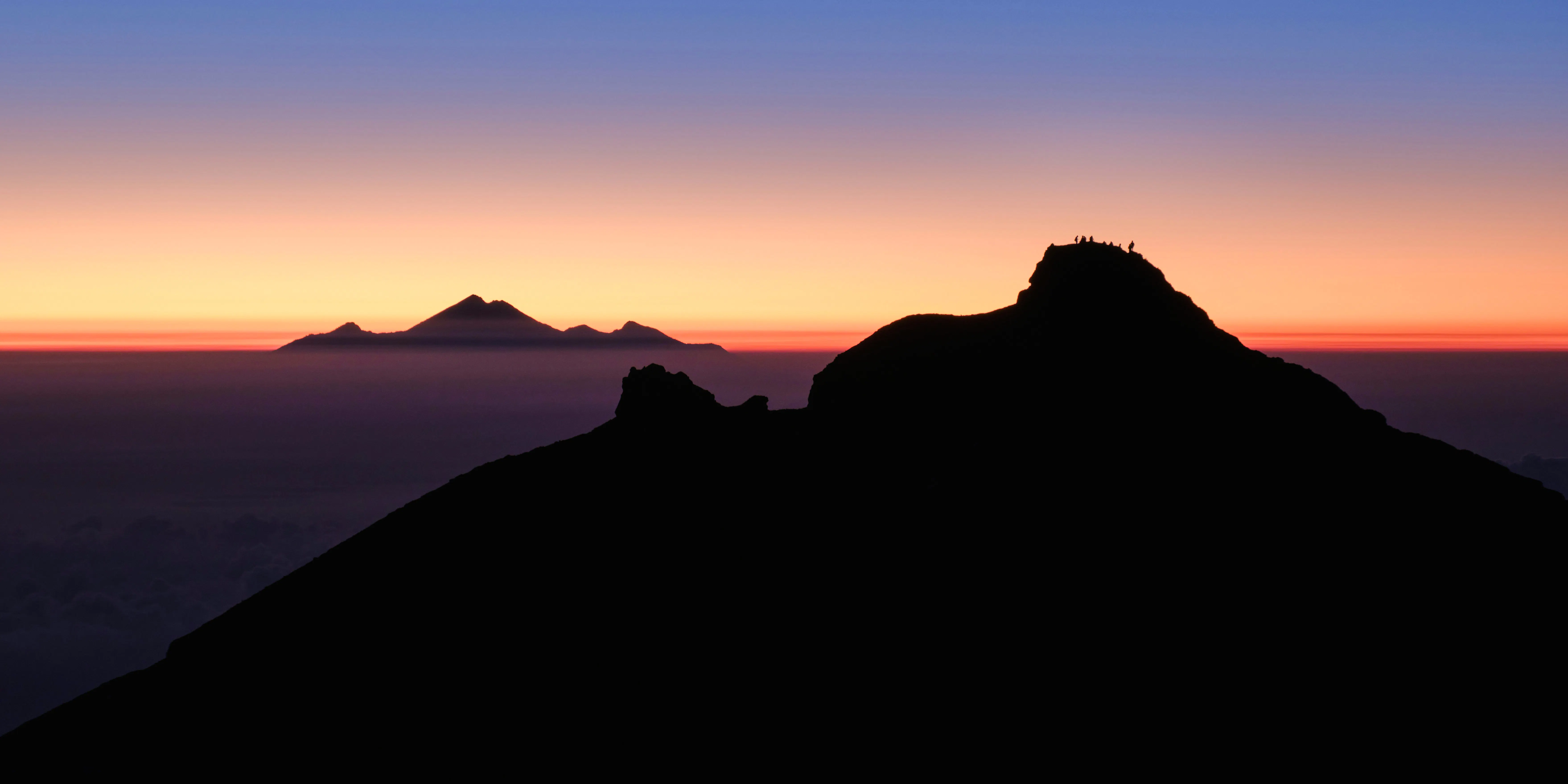 Private Sonnenaufgangswanderung auf den Mount Agung über die Besakih-Route inklusive Frühstück