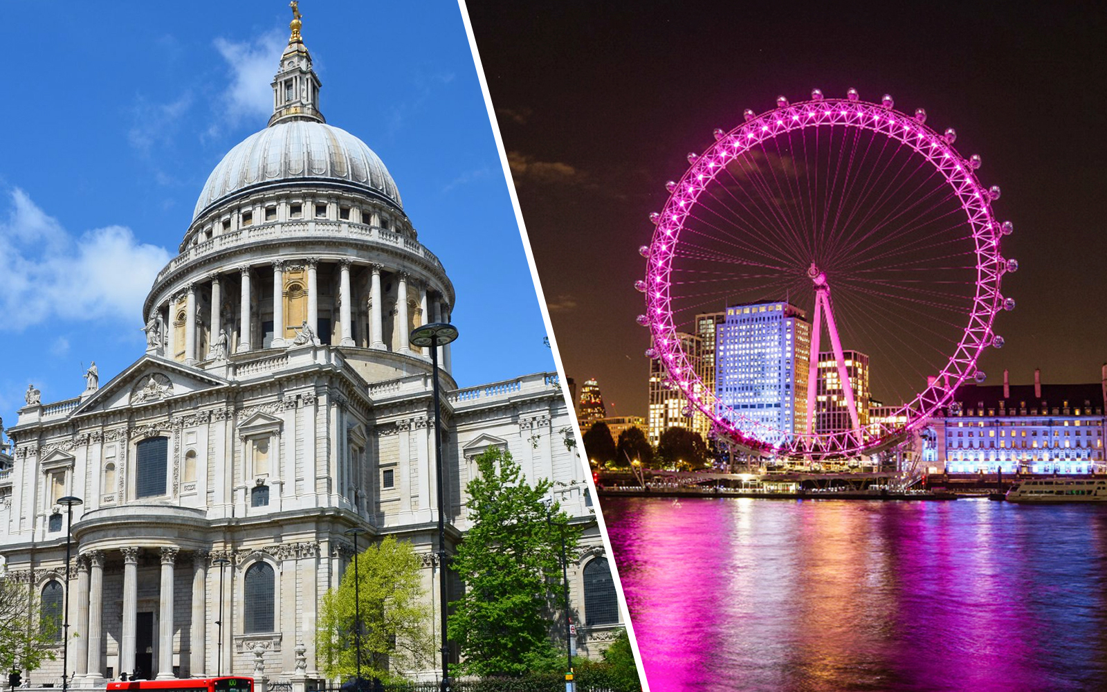 Combo (Save 5%): St Paul's Cathedral + London Eye Tickets