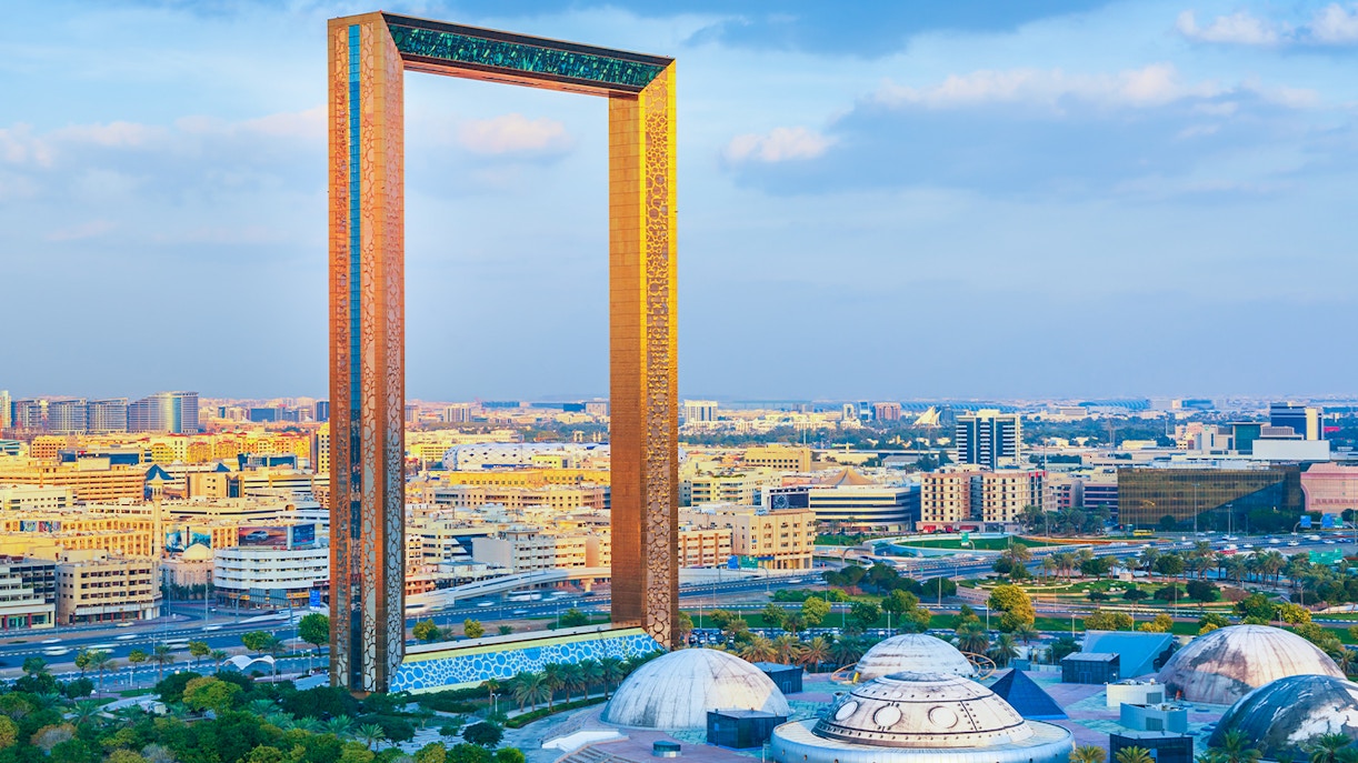 Dubai Frame in United Arab Emirates