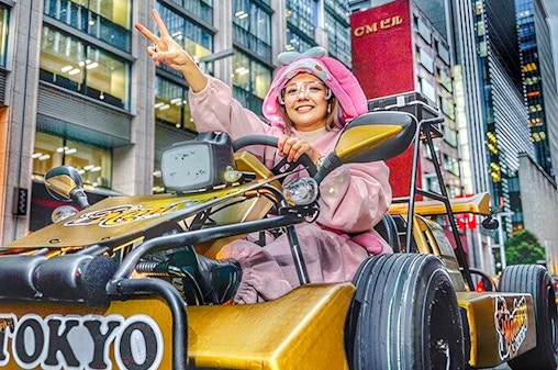 Tokyo: Asakusa, Skytree & Akihabara 60-Min Go-Karting Experience by Monkey Kart