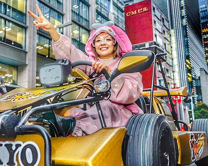 Tokyo: Asakusa, Skytree & Akihabara 60-Min Go-Karting Experience by Monkey Kart