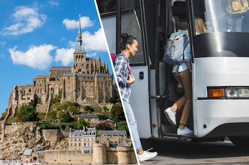 Mont Saint-Michel Abbey Tickets with Round-Trip Transfers from Paris