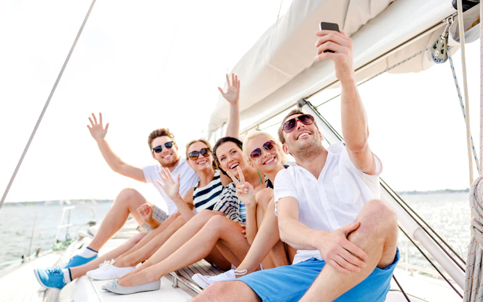 From Taghazout: Agadir Coast Boat Trip with Fishing, Swimming and Barbecue Lunch