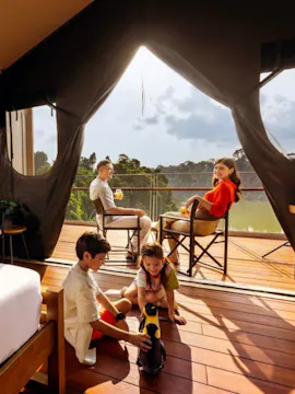 Glamping in the Wild at Mandai Wildlife Reserve