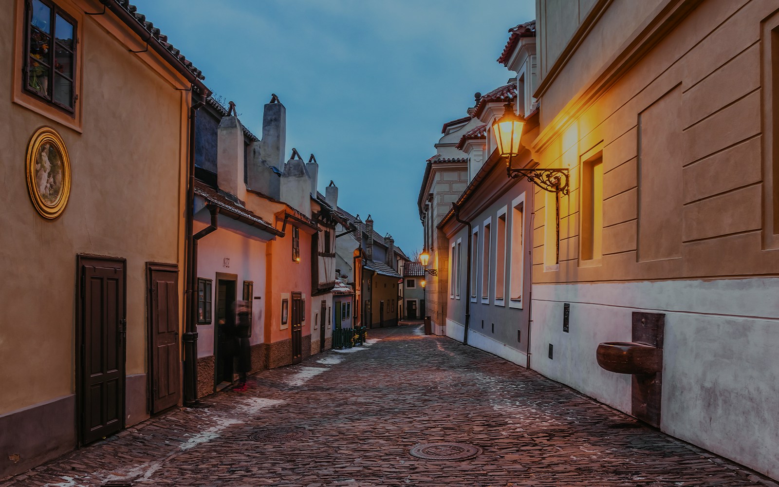 Colorful houses of Golden Lane