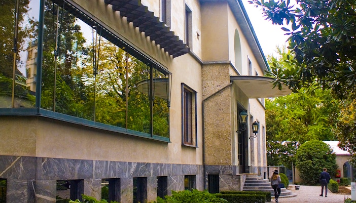 Veranda Boschi di Stefano in Villa Necchi Campiglio