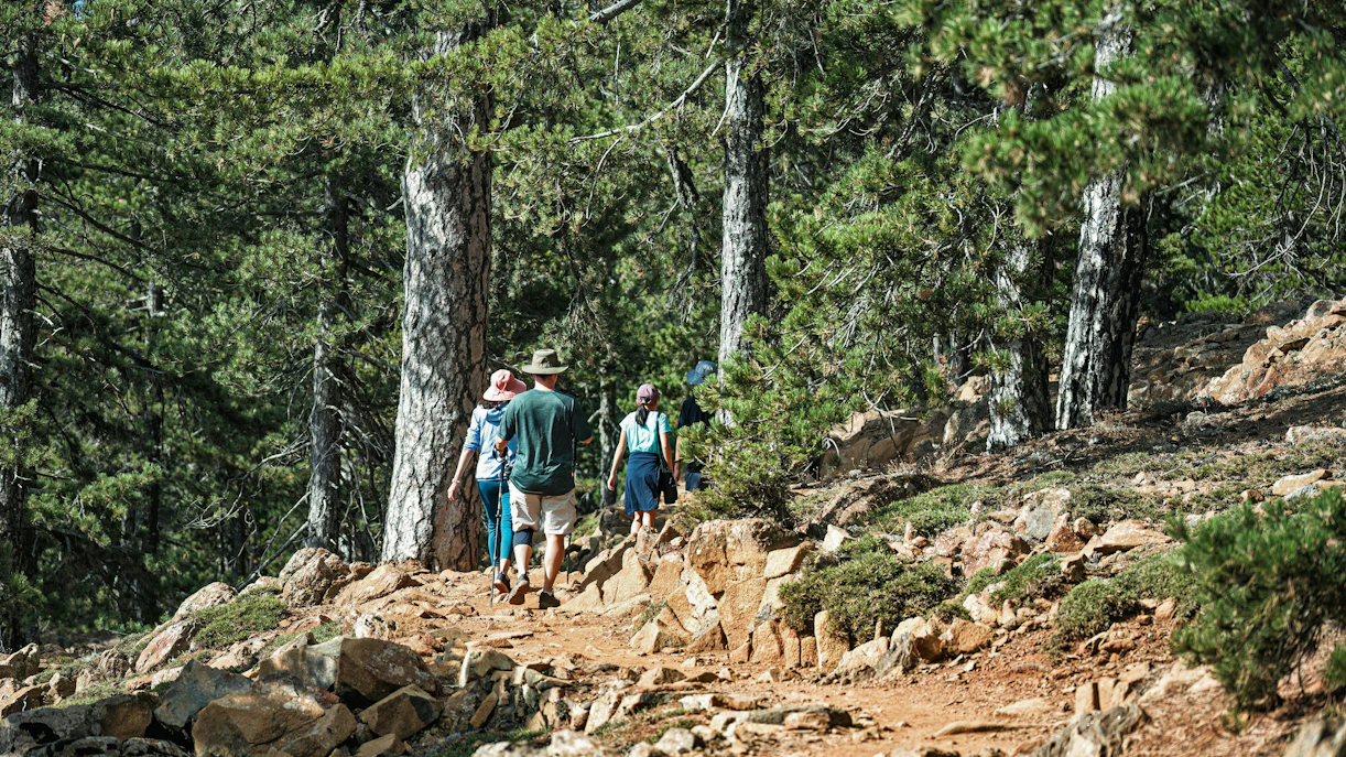 Hiking in troodos