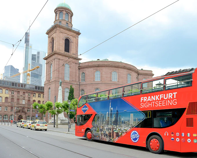 Frankfurt Sightseeing: Frankfurt Hop-on Hop-off Bus Tour