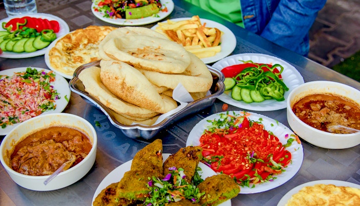 Egyptian lunch