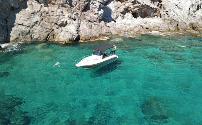 private blue cave & elafiti islands speedboat tour with drinks & snorkeling-1