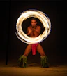 2:15pm/6:45pm: Polynesian show and fire knife performance