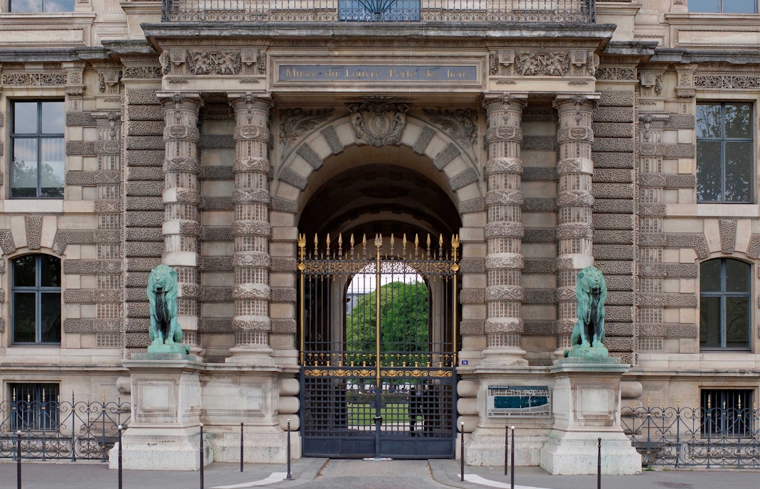 Entrada museu do louvre paris