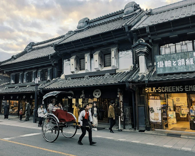 From Tokyo: Kawagoe Little Edo Heritage Walking Tour with Edo-Period History and Local Flavors