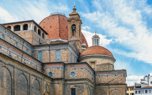 Medici Chapel dome in Florence on the Guided Walking Tour of Medici’s Mile.