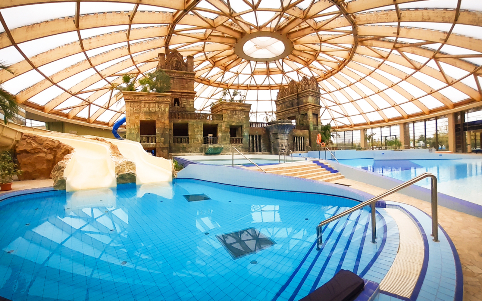 Timing - This is a Photograph of Aquaworld Water Park