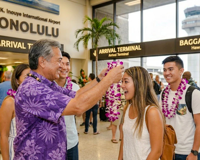 Honolulu Airport to Waikiki Hotels Private Transfer with Lei Greeting (Product 55327)