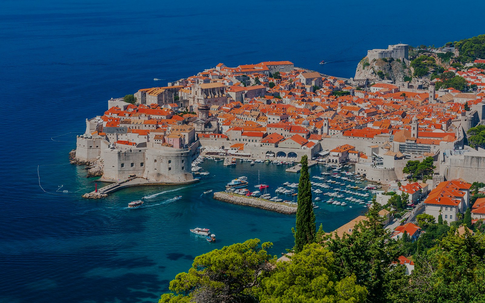 Dubrovnik's coastline