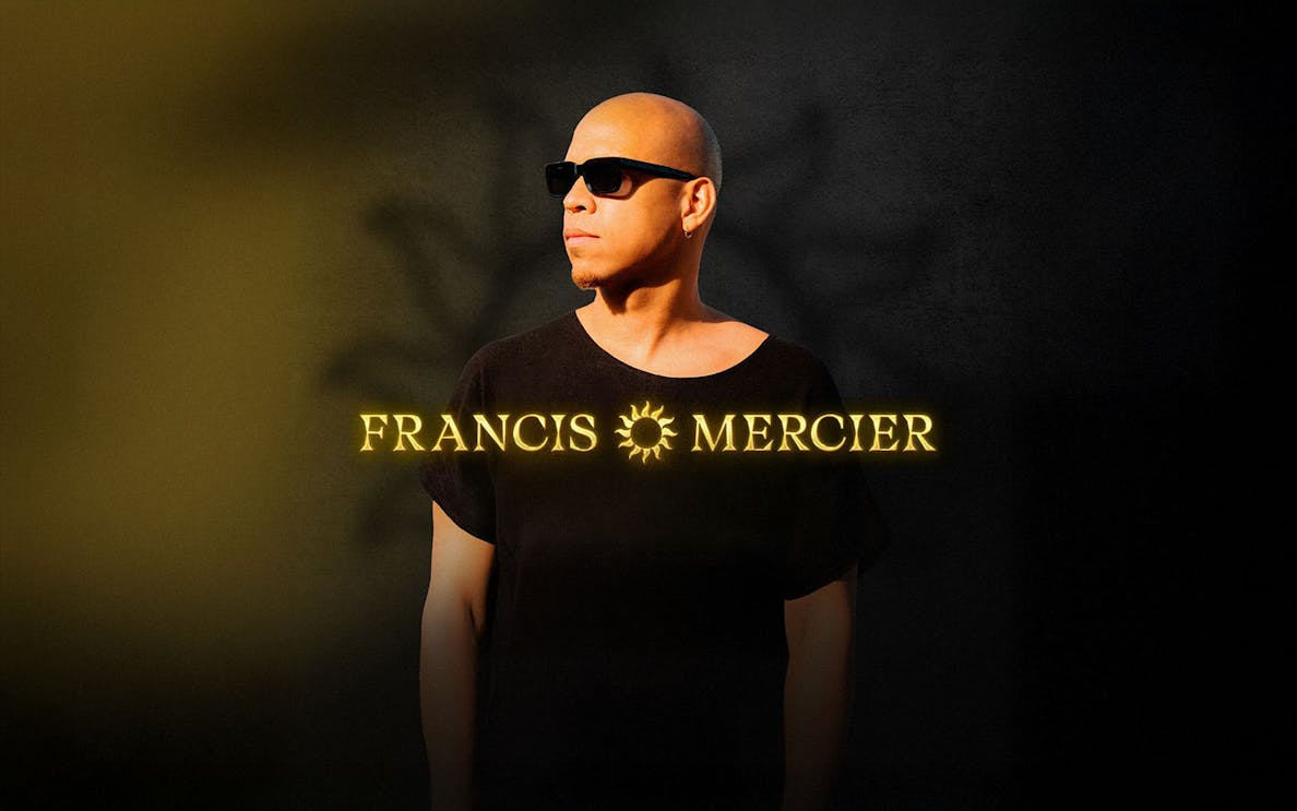 Francis Mercier at Club Chinois event poster
