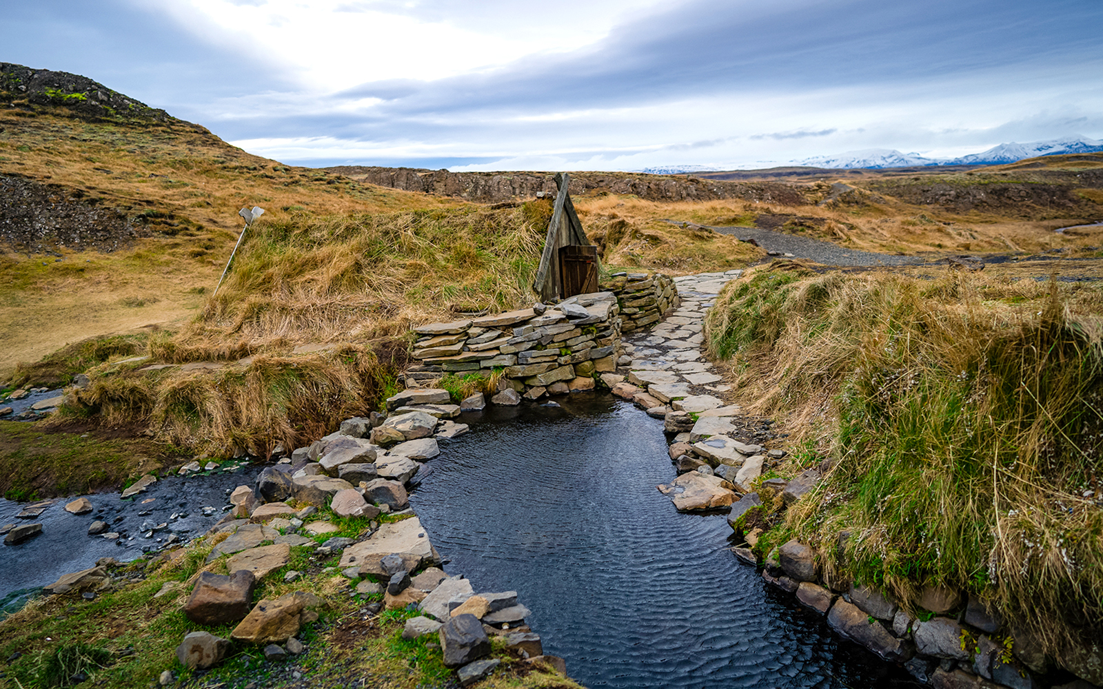 Secret Lagoon in Iceland