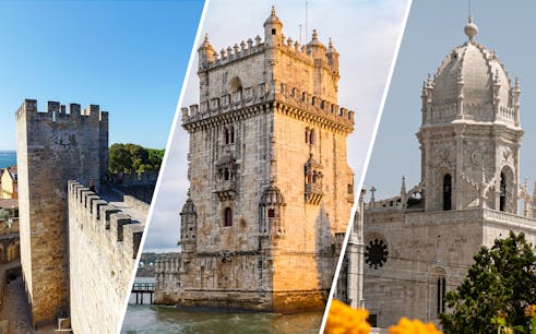 combo (ahorra un 5%) lisboeta: entradas al castillo de san jorge + torre de belém + monasterio de los jerónimos-1