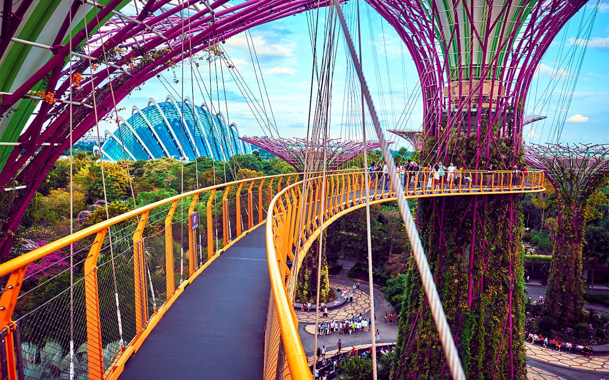 OCBC Skyway at Gardens by the Bay Singapore